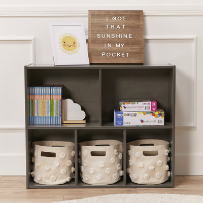 ECR4Kids Streamline 5Compartment Storage Cabinet 30in Classroom Furniture