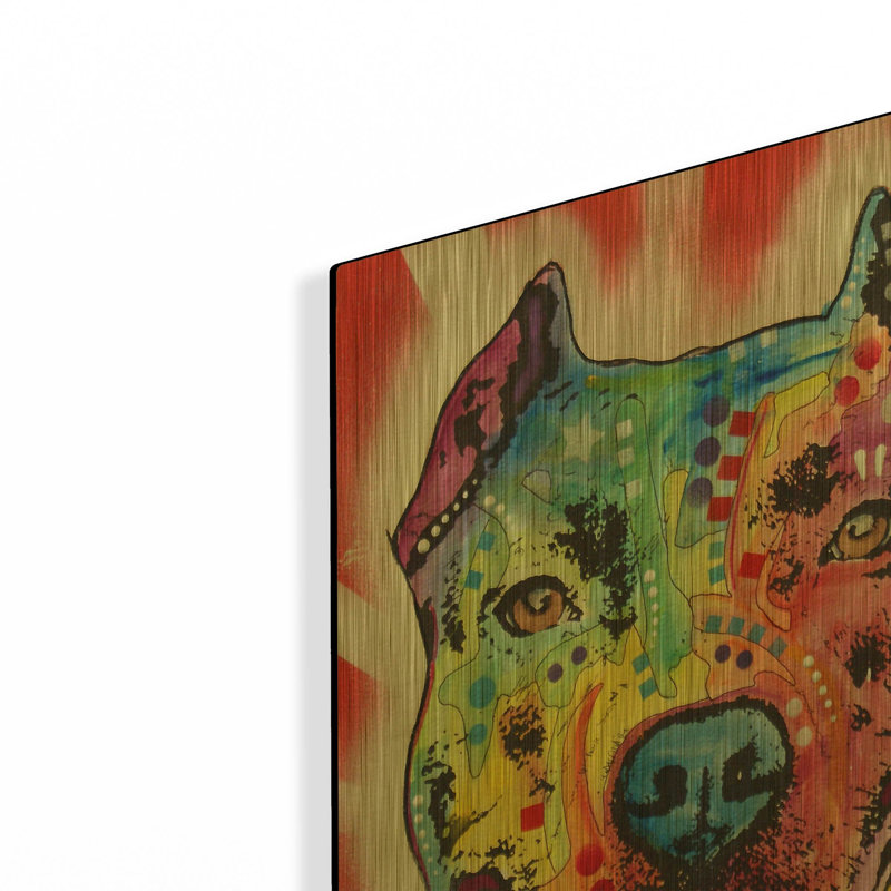 «Sun Ray» par Dean Russo, art mural en métal doré, 16 po x 24 po, 16 po x 24 po