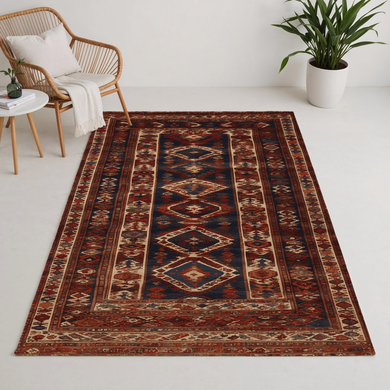 Tapis turc intérieur et extérieur noir, Rectangle 9 pi x 12 pi