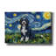  «Portugaise portugaise Starry Night» par Rich Monet, art mural sur toile, 60 po x 40 po-130694987
