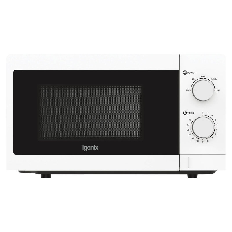 20L Manual Microwave, 3.3, White