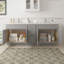 Base de meuble-lavabo double 90 po seulement-96631486