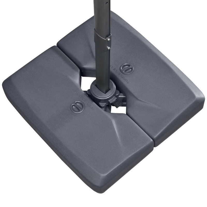 Cantilever Parasol, Graphite Grey, 265.7cm H x 304.8cm W x 304.8cm D