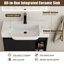Ensemble de meuble-lavabo simple 28 po Denston-1777630439