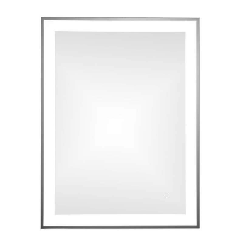 Berenika Metal Flat Wall Mirror, 34" x 40"
