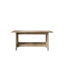 Table basse moderne avec base ouverte en chêne naturel-613086445
