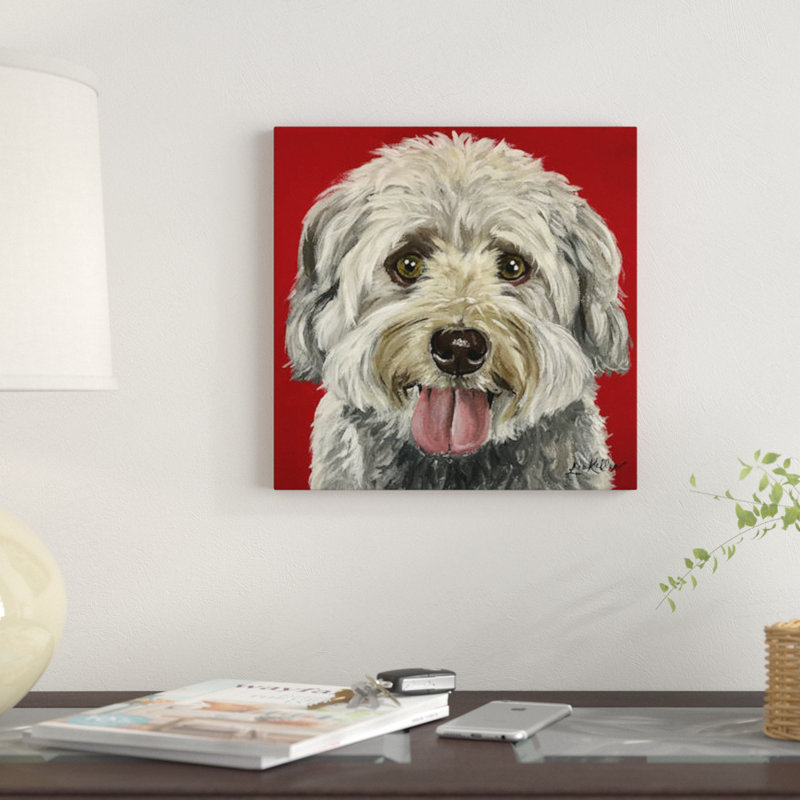 «Bentley the Havese», impression sur toile, H 12 po x l 12 po x P 0,75 po, Toile tendue