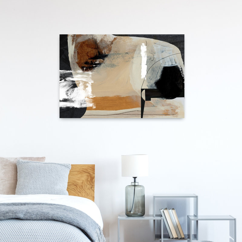 Art contemporain contemporain abstrait, H 36 po x l 24 po