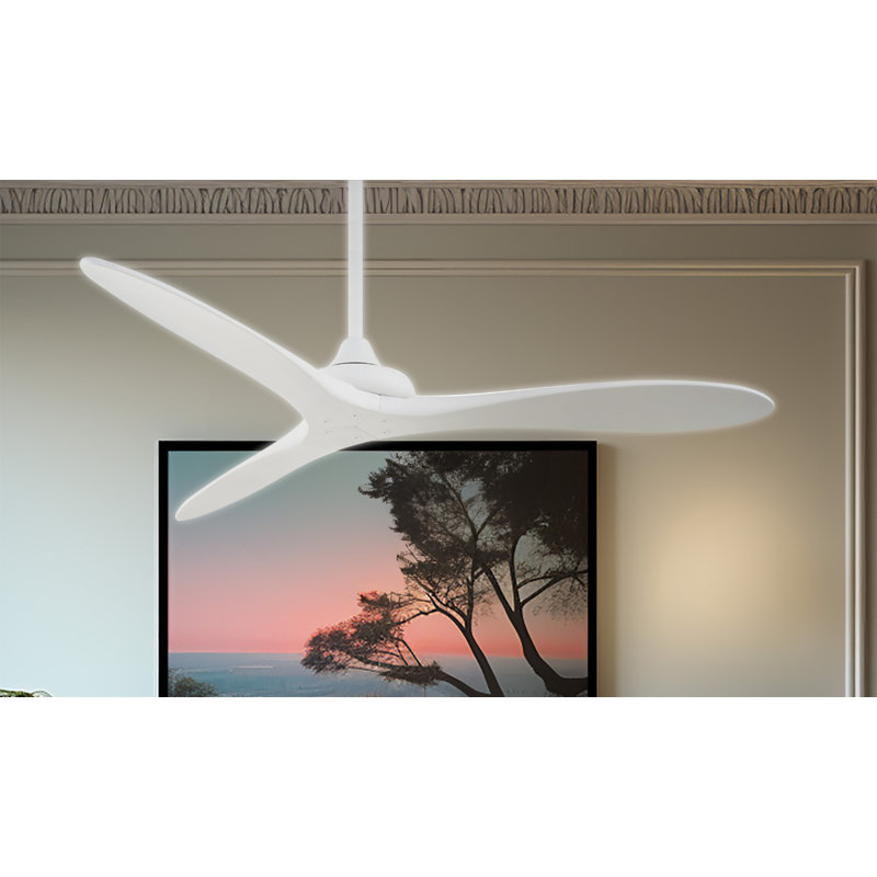 Minka Aire Vapor - 60" Ceiling Fan, Flat White, Flat White