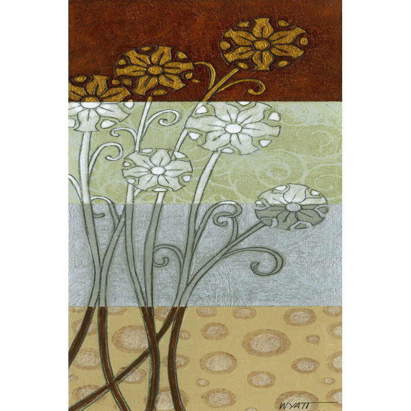 Medallions II by Norman Wyatt Jr. - Wrapped Canvas Print, 46cm H x 30cm W x 3.8cm D