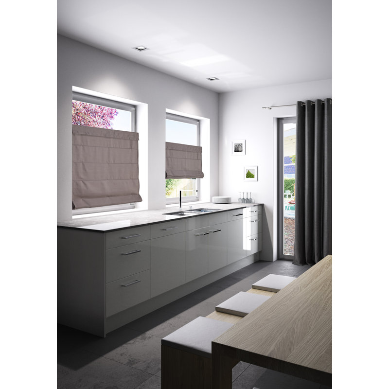 FV-System Room Darkening Roman Blind, 130cm W x 50cm L