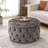 Ottoman Velvet Gray