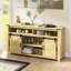 Buffet l 59,3 po avec porte de grange coulissante, tablettes réglables-411636186