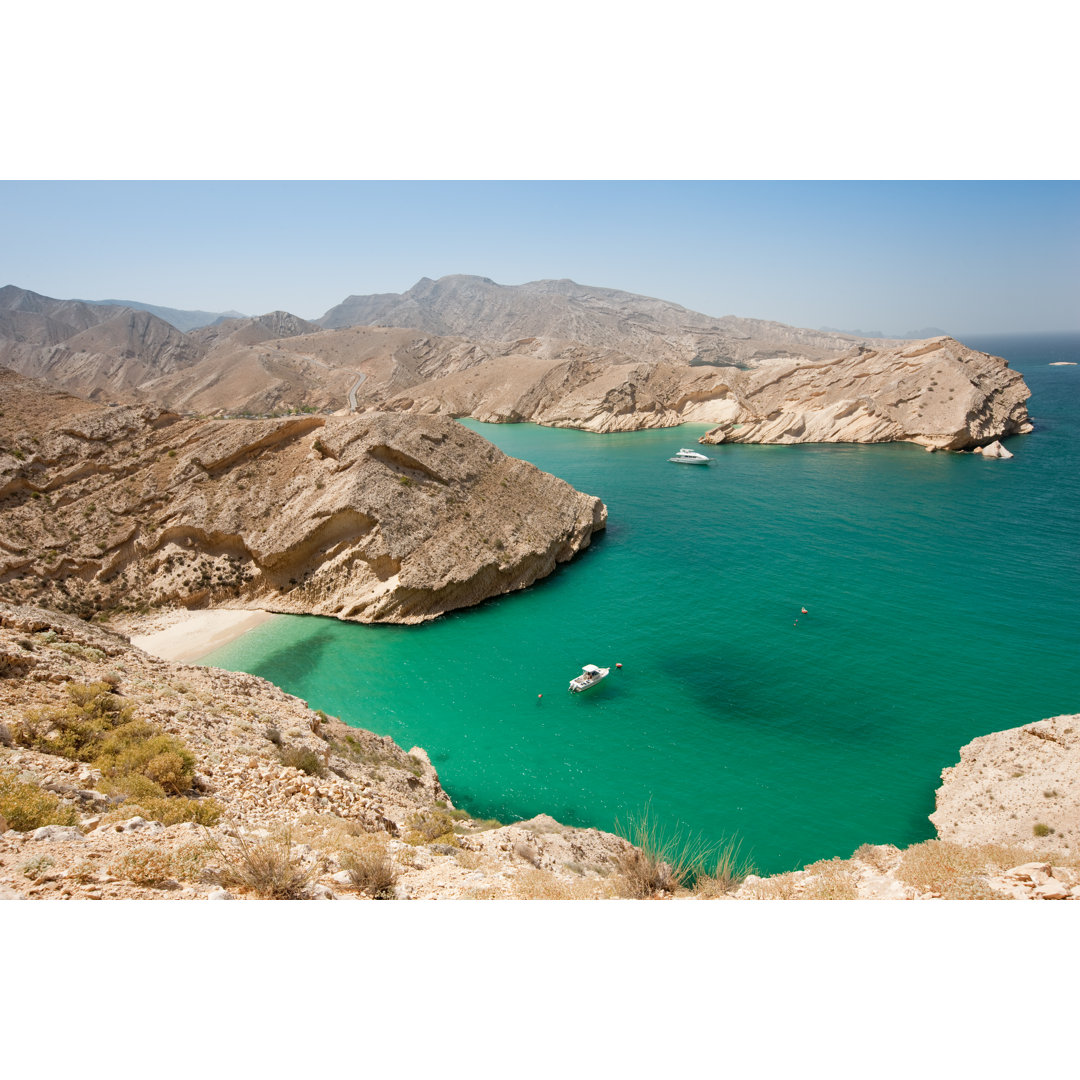 Schöner Strand Arabische Lagune Oman