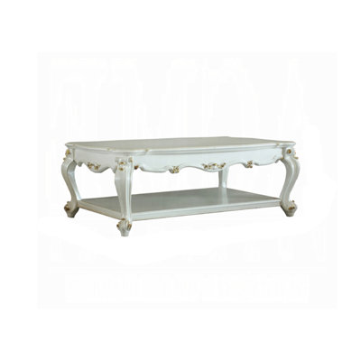 Solid Wood Top Coffee Table