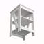 Table avec 2 tablettes-915990786