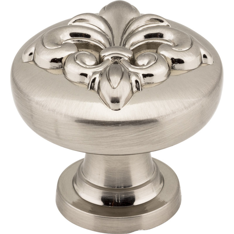 Lafayette Mushroom Knob, Satin Nickel