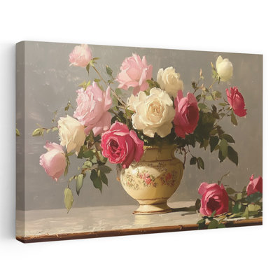 Porcelaine roses, art contemporain abstrait romantique