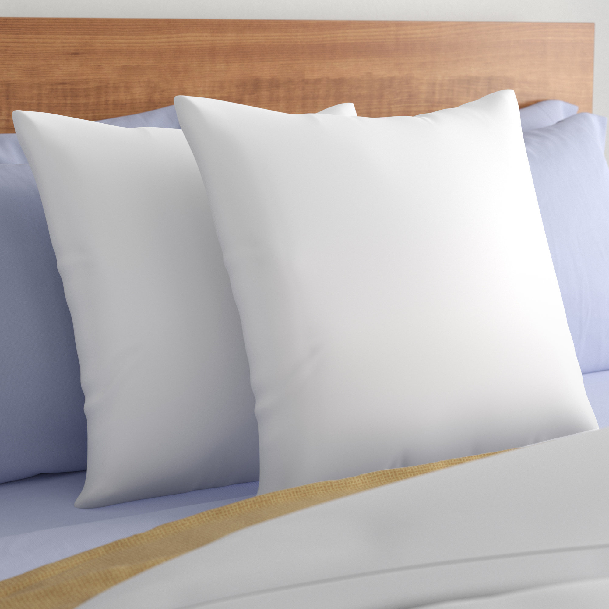 Pillow Insert 20x20 Inches Pillow Form Filled Cushion Sham Filler  Decorative Pillows Fiberfill Pillow Stuffing Bed Pillows 