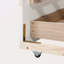 Lit de jour en bois avec lit gigogne et deux tiroirs de rangement, lit de jour extensible, canapé-lit pour le salon de la chambre à coucher