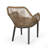 Faygrove Wicker Outdoor Dining Armchair with Cushion