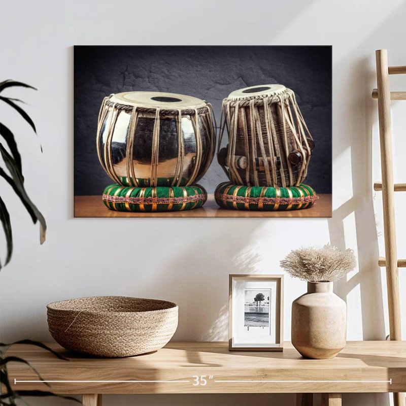 Abarca Tabla Drums, 16" H x 24" W