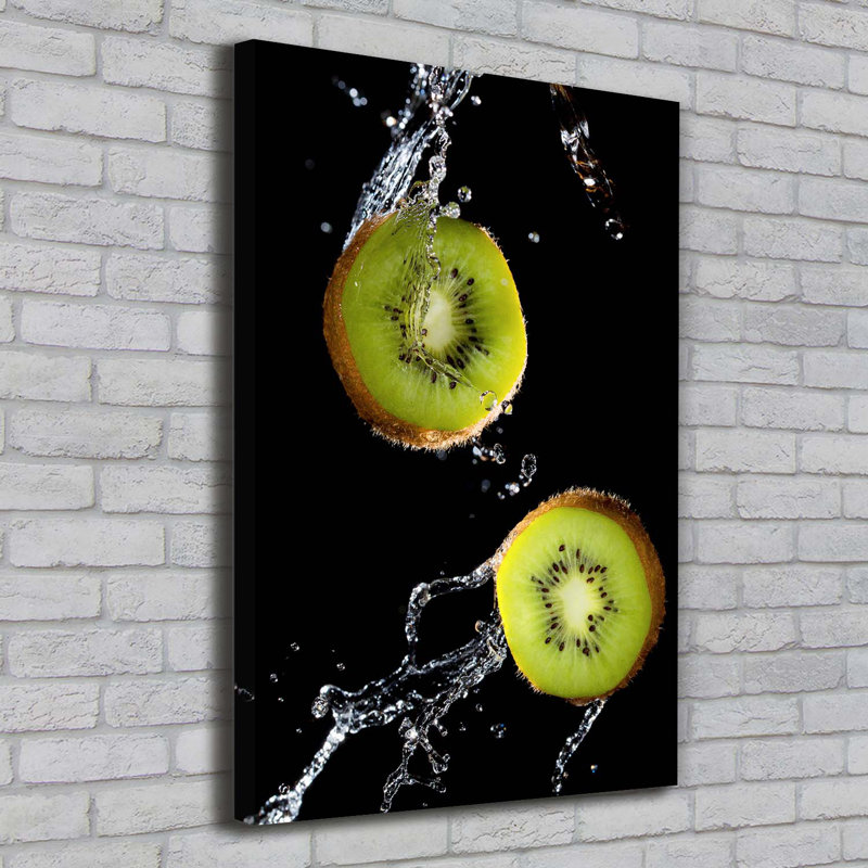 Kiwi - Wrapped Canvas Print