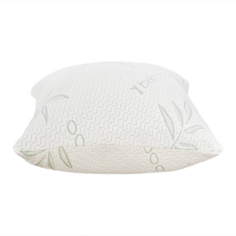 Coussin de lit de grande taille en mousse à mémoire de forme et de gel peluche Celia