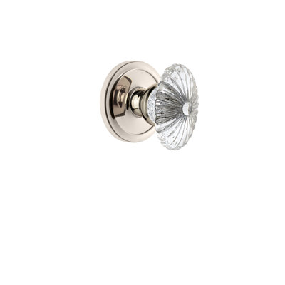 Bouton de porte Grandette Circulaire Rosette