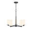 Lustre à 5 lumières 24 po Verlana - Noir mat-1148037500
