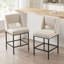 Tabouret de comptoir moderne avec cadre en métal Jenie-514292246