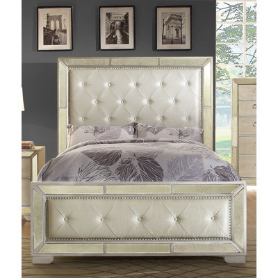 Lit tapissier standard Frantz