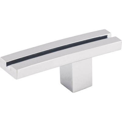 Inset Rail 2 5/8" Length Geometric Knob