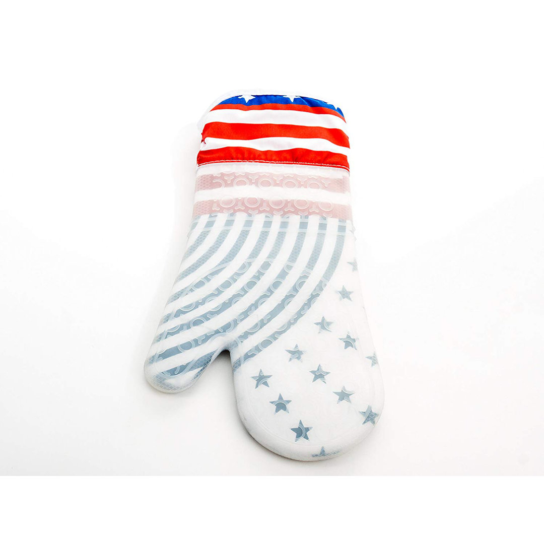 Imperial Home American Flag Barbecue Oven Mitt Imperial Home 