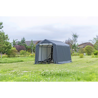 6 ft. W x 10 ft. D Metal Portable Storage Shed