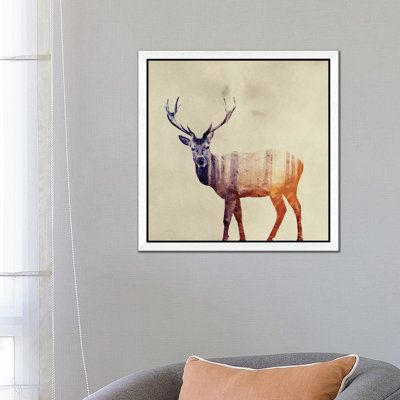 Deer I by Andreas Lie - 1 Piece Wall Art on Canvas