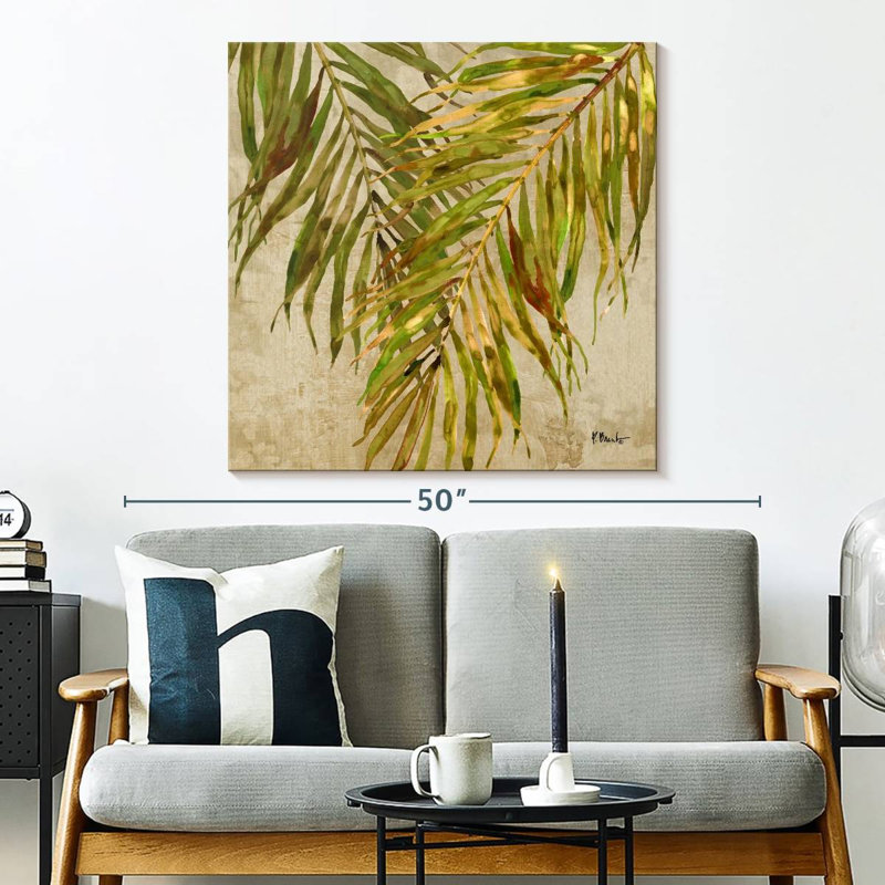 Palmdale Fronds I, H 33 po x l 33 po