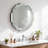 Frameless Beveled Octagon Wall Mirror Accent Decorative Mirror