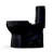 TOTO Ultramax One-Piece Round 1.28 GPF Universal Height Toilet with SS113 SoftClose Seat, Ebony - MS603113CEF#51-123827243-123827242