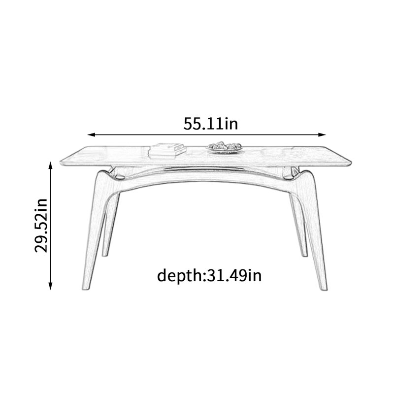 Laster, 29.52"H x 55.11"L x 31.49"W