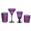Prism Wine Glasses (Set of 4) - Amber/Honey-1822032765