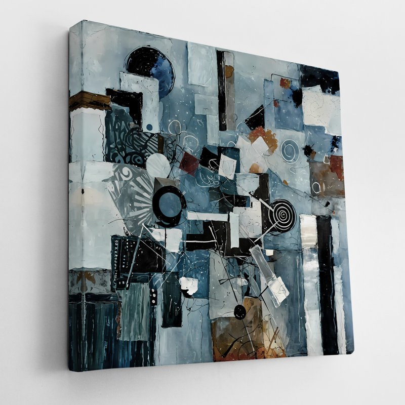 Labyrinthe urbain, 24" H x 24" W