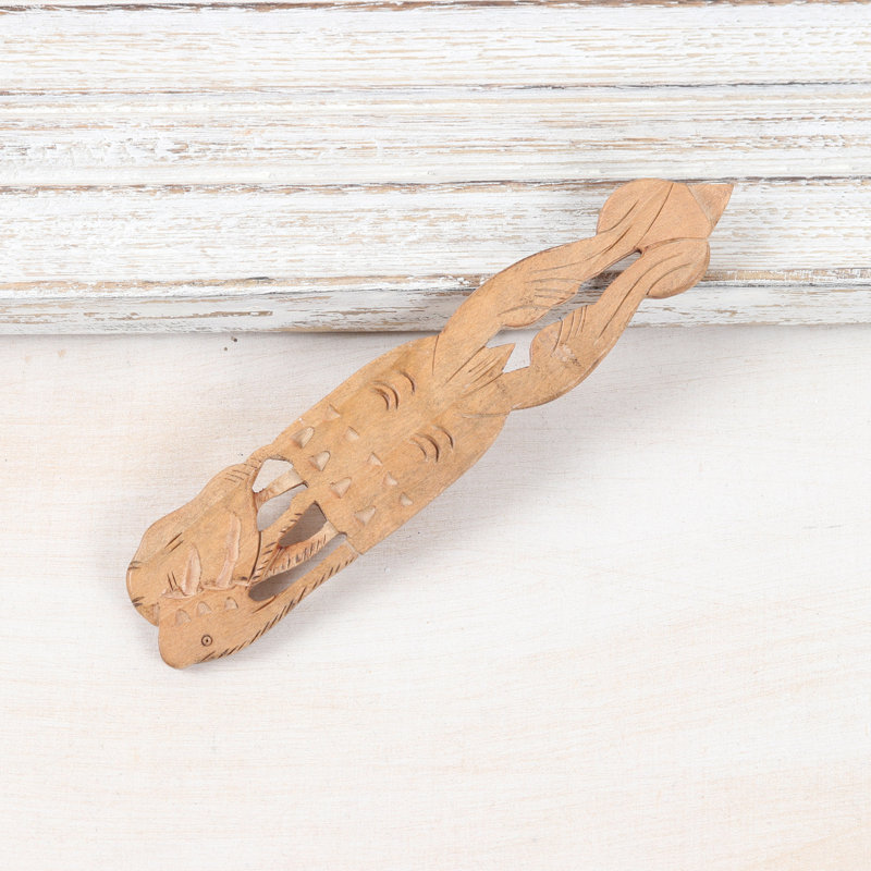  Handmade Royal Elephant Wood Bookmark