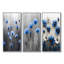 Meadows of Blue Cornflowers I - Collection d'art mural 3 panneaux-866101154-866101153-866101209