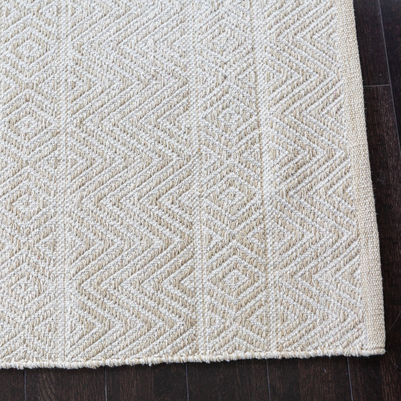 Shannock Cotton Chevron Indoor Rug, Rectangle 2'2" x 4'
