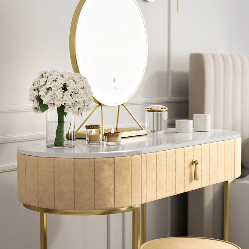 Atiye Dressing Table with Mirror