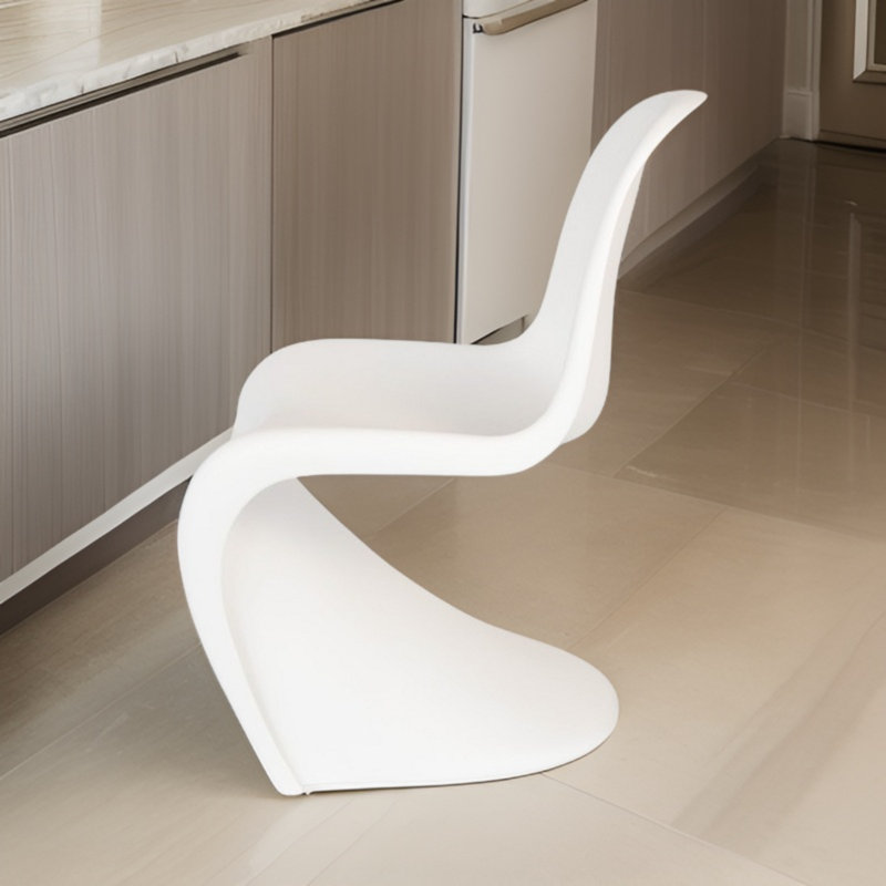 Chaise d'appoint, Blanc mat