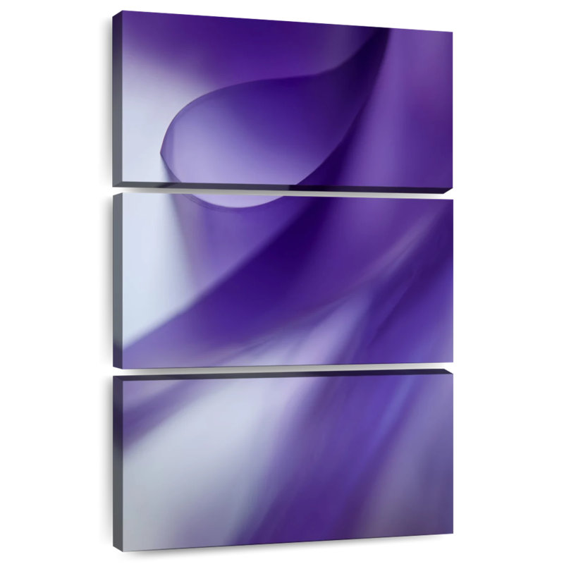 Avery Curves In Purple, 32" H x 20" W