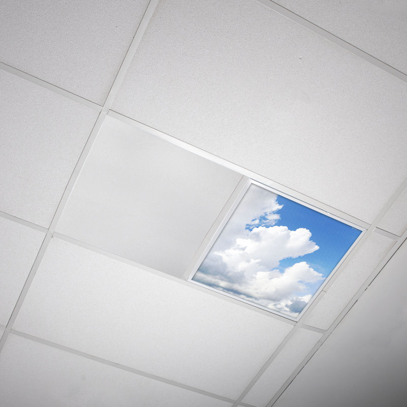 Cloud Square Fixture Component Ceiling Light