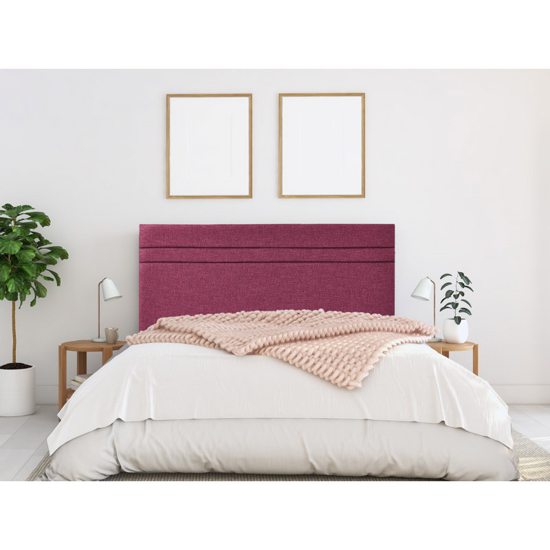 Francique Upholstered Headboard, Small Double (4'), Duke Blue